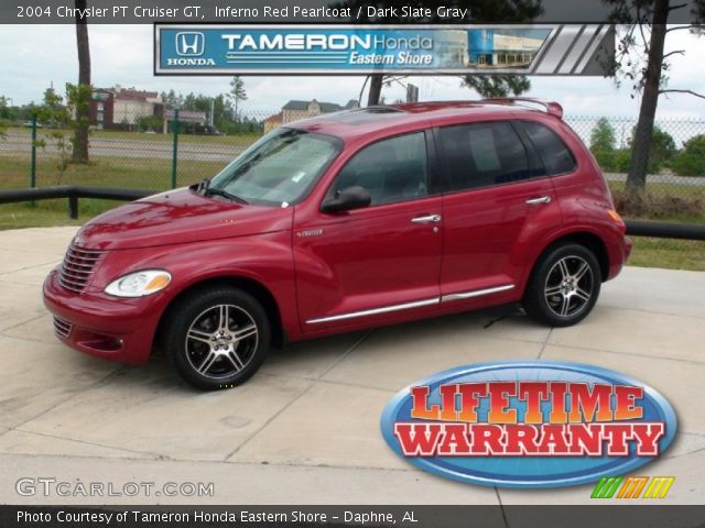 2004 Chrysler PT Cruiser GT in Inferno Red Pearlcoat