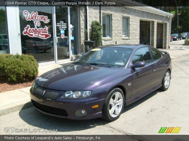 2004 Pontiac GTO Coupe in Cosmos Purple Metallic