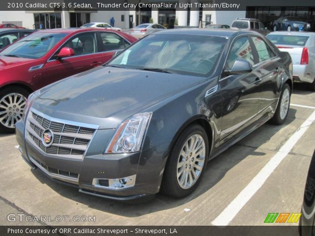 2010 Cadillac CTS 3.6 Sedan in Thunder Gray ChromaFlair