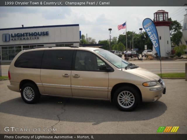 1999 Chrysler Town & Country LX in Champagne Pearl
