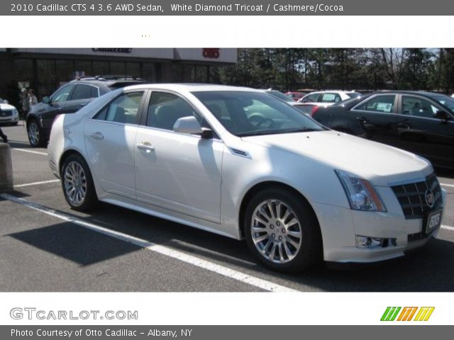 2010 Cadillac CTS 4 3.6 AWD Sedan in White Diamond Tricoat