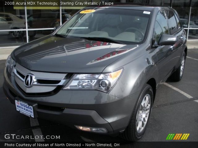 2008 Acura MDX Technology in Sterling Gray Metallic