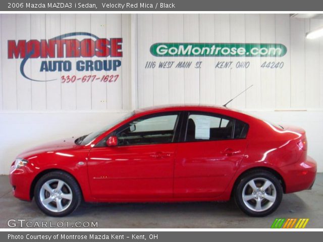 2006 Mazda MAZDA3 i Sedan in Velocity Red Mica