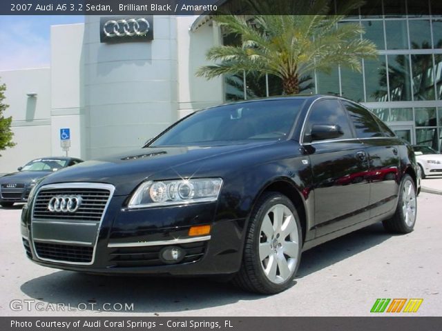 2007 Audi A6 3.2 Sedan in Brilliant Black