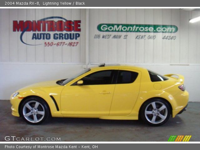 2004 Mazda RX-8  in Lightning Yellow