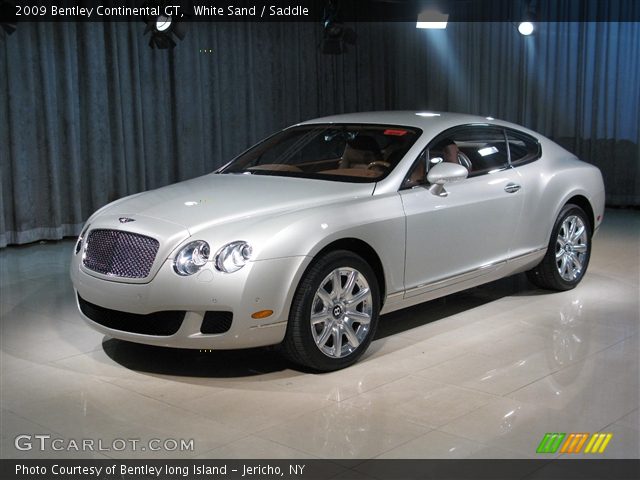 2009 Bentley Continental GT  in White Sand