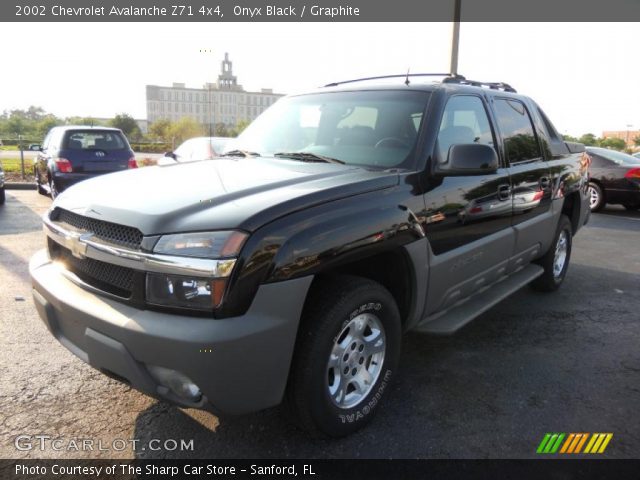 2002 Chevrolet Avalanche Z71 4x4 in Onyx Black