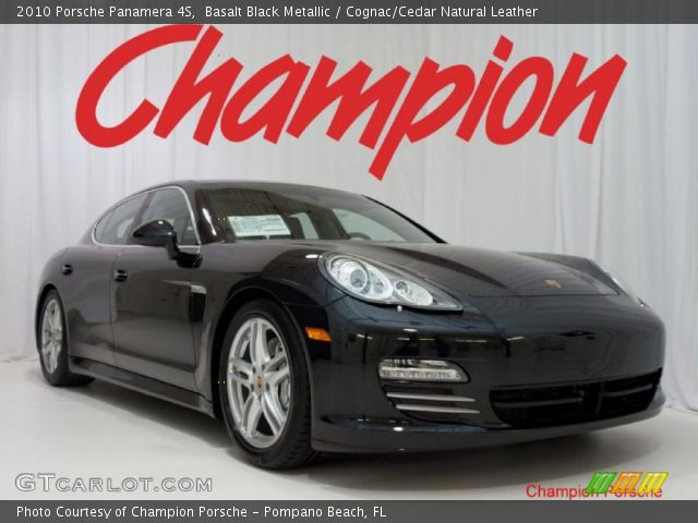 2010 Porsche Panamera 4S in Basalt Black Metallic