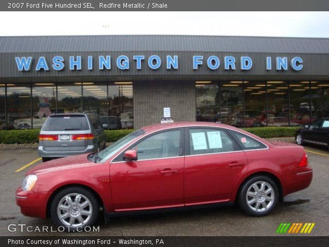 2007 Ford Five Hundred SEL in Redfire Metallic