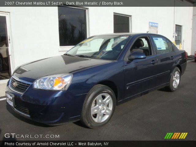 2007 Chevrolet Malibu LT Sedan in Dark Blue Metallic