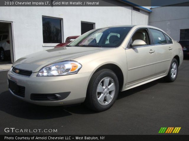 2010 Chevrolet Impala LT in Gold Mist Metallic