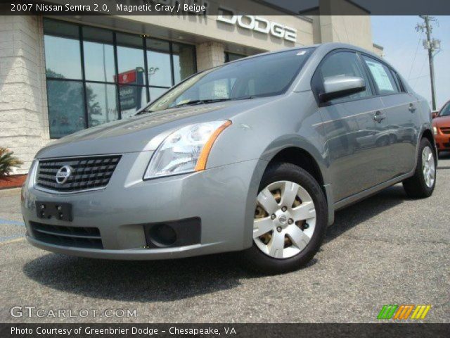 2007 Nissan Sentra 2.0 in Magnetic Gray