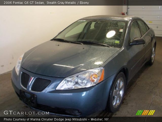2006 Pontiac G6 GT Sedan in Stealth Gray Metallic