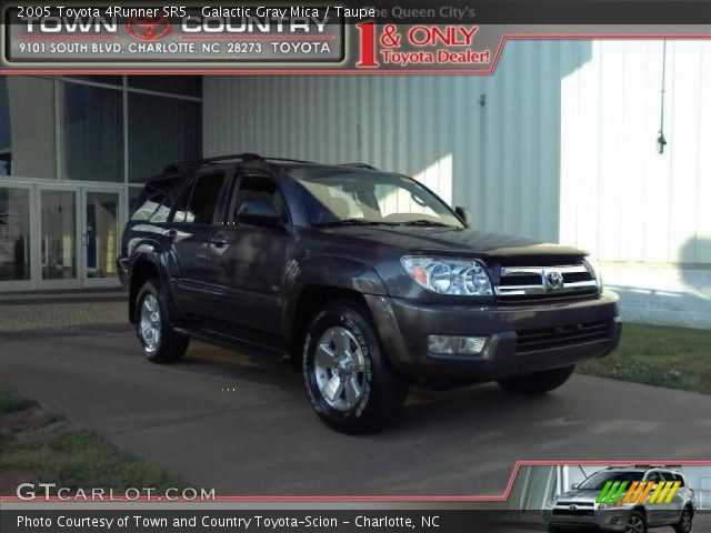 2005 Toyota 4Runner SR5 in Galactic Gray Mica