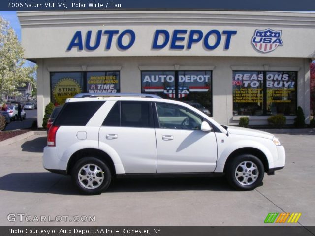 2006 Saturn VUE V6 in Polar White