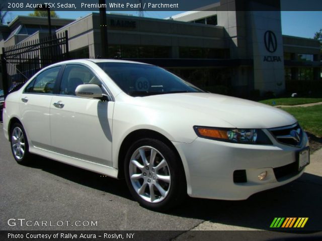 2008 Acura TSX Sedan in Premium White Pearl