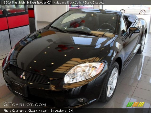 2009 Mitsubishi Eclipse Spyder GS in Kalapana Black Satin