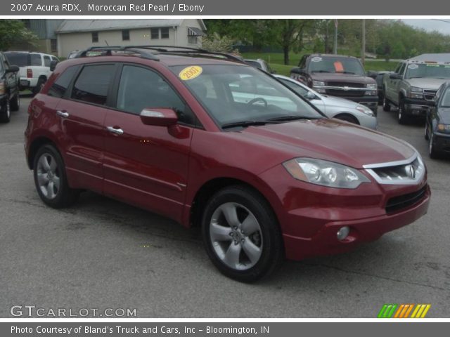 2007 Acura RDX  in Moroccan Red Pearl