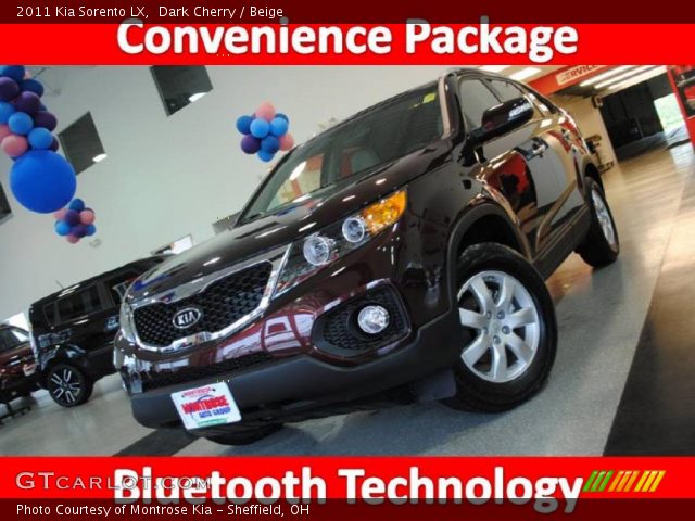 2011 Kia Sorento LX in Dark Cherry