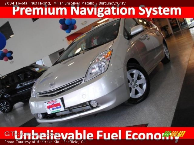 2004 Toyota Prius Hybrid in Millenium Silver Metallic