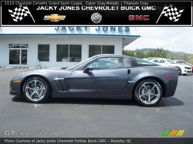 2010 Chevrolet Corvette Grand Sport Coupe in Cyber Gray Metallic