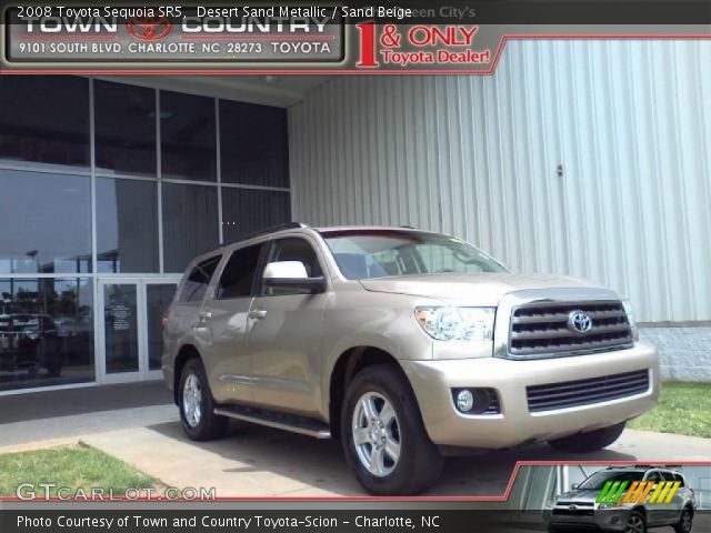 2008 Toyota Sequoia SR5 in Desert Sand Metallic