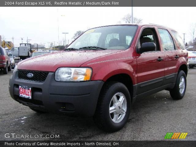 2004 Ford Escape XLS V6 in Redfire Metallic