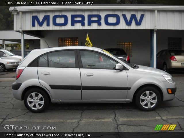 2009 Kia Rio Rio5 LX Hatchback in Clear Silver
