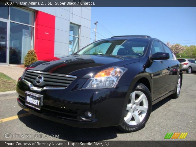 2007 Nissan Altima 2.5 SL in Super Black