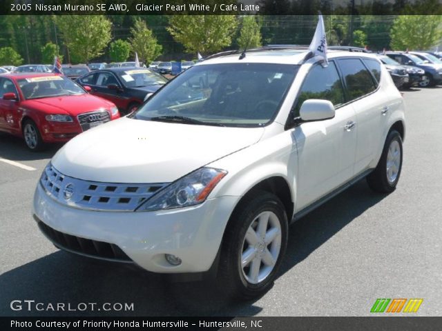 2005 Nissan Murano SE AWD in Glacier Pearl White