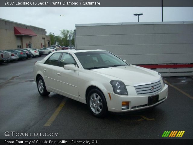 2007 Cadillac CTS Sedan in White Diamond