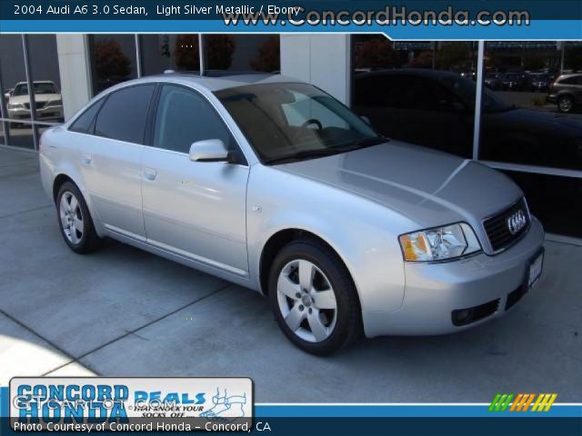 2004 Audi A6 3.0 Sedan in Light Silver Metallic