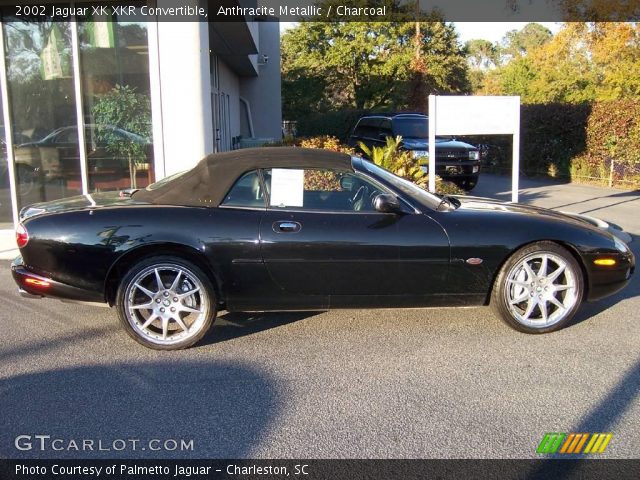 2002 Jaguar XK XKR Convertible in Anthracite Metallic