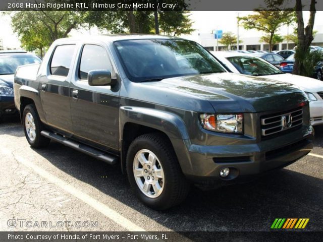 2008 Honda Ridgeline RTL in Nimbus Gray Metallic