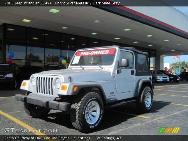 2005 Jeep Wrangler SE 4x4 in Bright Silver Metallic