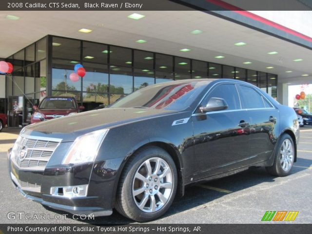 2008 Cadillac CTS Sedan in Black Raven