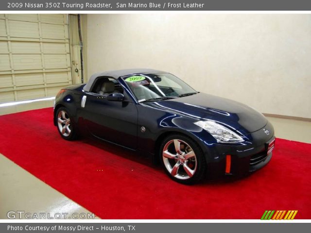 2009 Nissan 350Z Touring Roadster in San Marino Blue