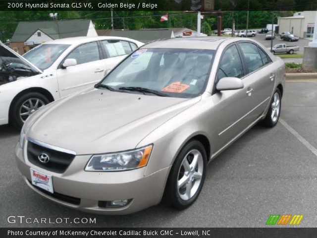 2006 Hyundai Sonata GLS V6 in Golden Beige