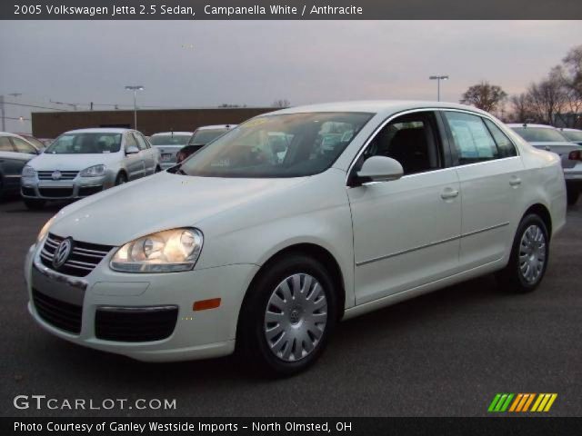 2005 Volkswagen Jetta 2.5 Sedan in Campanella White
