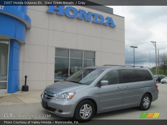 2007 Honda Odyssey EX in Slate Green Metallic