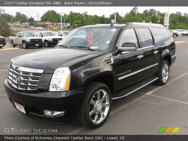 2007 Cadillac Escalade ESV AWD in Black Raven