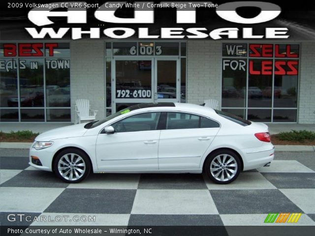 2009 Volkswagen CC VR6 Sport in Candy White