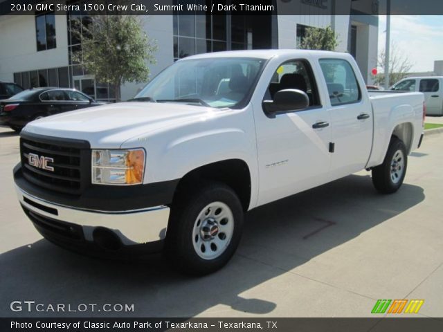 2010 GMC Sierra 1500 Crew Cab in Summit White