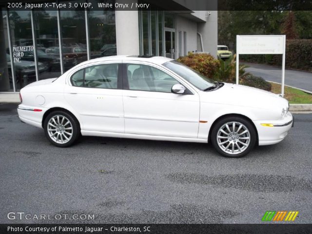 2005 Jaguar X-Type 3.0 VDP in White Onyx