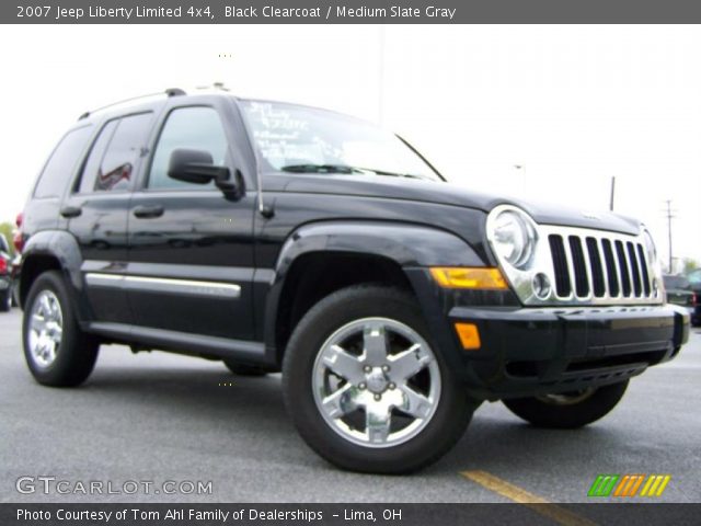 2007 Jeep Liberty Limited 4x4 in Black Clearcoat