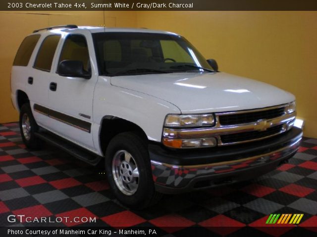 2003 Chevrolet Tahoe 4x4 in Summit White