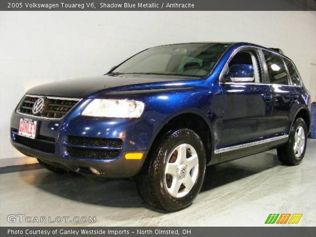 2005 Volkswagen Touareg V6 in Shadow Blue Metallic