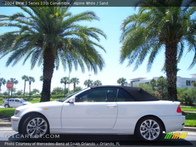 2004 BMW 3 Series 330i Convertible in Alpine White