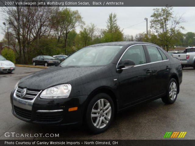 2007 Volkswagen Jetta Wolfsburg Edition Sedan in Black