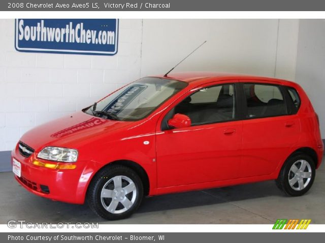 2008 Chevrolet Aveo Aveo5 LS in Victory Red